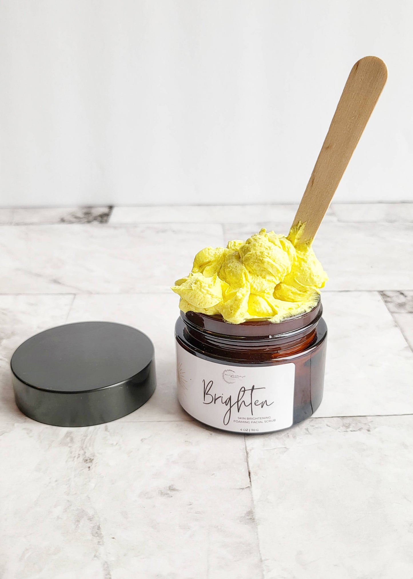 Moonlight at Midnight Holistics - BRIGHTEN | Skin Brightening Foaming Exfoliating Facial Scrub