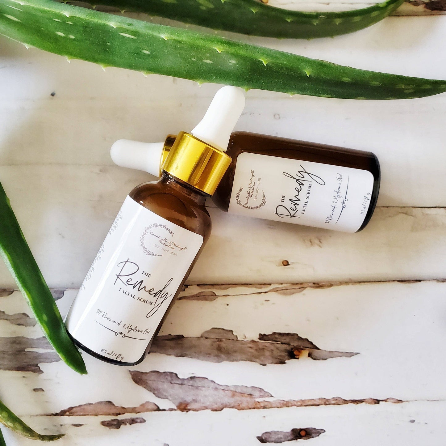 Moonlight at Midnight Holistics - The Remedy: 10% Niacinamide & Hyaluronic Acid Anti-Aging Fac